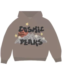 Broken Planet Cosmic Peaks Hoodie Cinder Brown