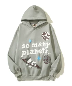 Broken Planet So Many Planet Hoodie Gray