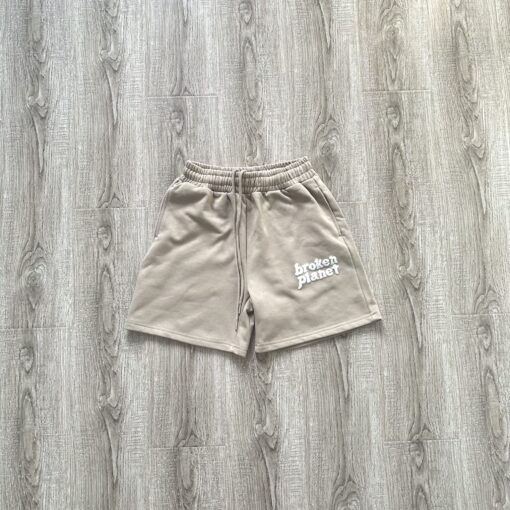 Broken Planet Basic Brown Short Sweatpant