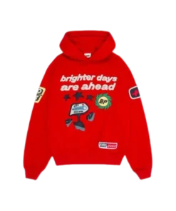 BROKEN PLANET RED HOODIE