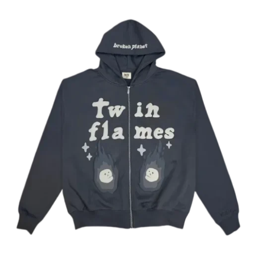 BROKEN PLANET TWIN FLAMES HOODIE