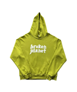 BROKEN PLANET YELLOW HOODIE