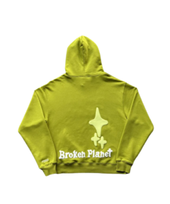 BROKEN PLANET YELLOW HOODIE