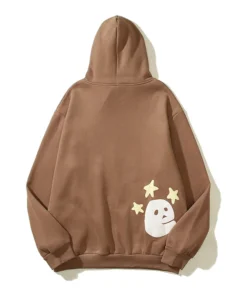 BROWN COSMIC PEAKS HOODIE