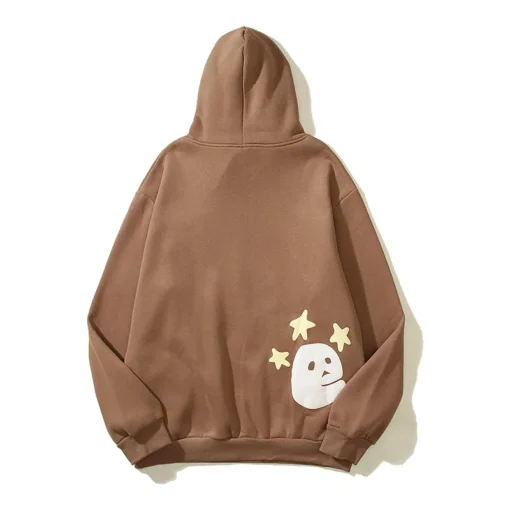 BROWN COSMIC PEAKS HOODIE