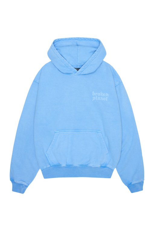 Broken Planet Hoodie Sky Blu