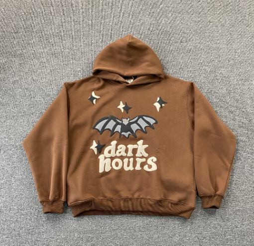 Dark Hours Brown Hoodie