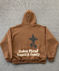 Dark Hours Brown Hoodie